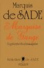 Marquis de Sade - DIE MARQUISE DE GANGE