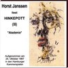 Horst Janssen liest HINKEPOTT - III - "AKADEMIE"